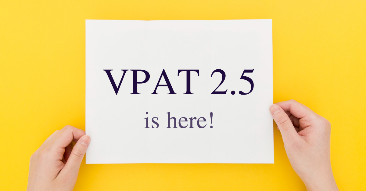 VPAT 2.5 is here!